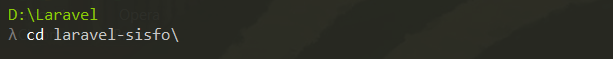 laravel sisfo
